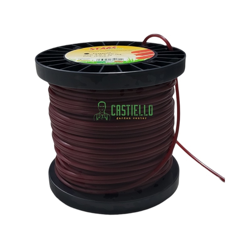 Filo decespugliatore  mt35 mm4 rotondo rosso