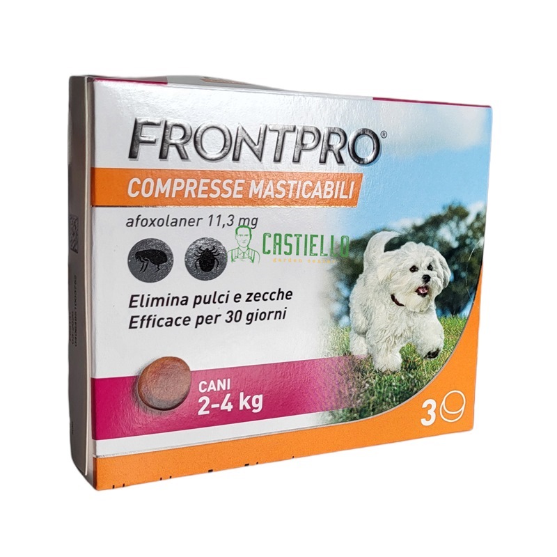 Frontpro cane da 2kg a 4kg compresse masticabili