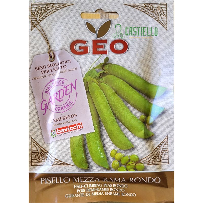 Pisello mezza rama rondo geo Bio 25gr