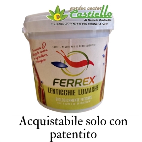 Lumachicida biologico Ferrex contro lumache