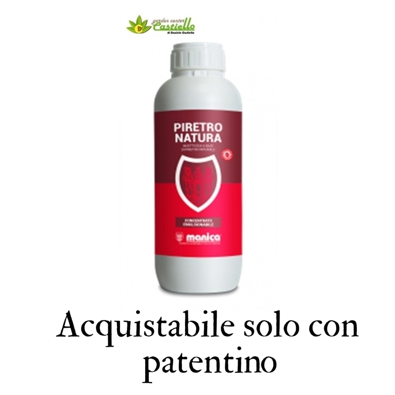 Piretro natura lt1 insetticida Biologico CON PATENTINO