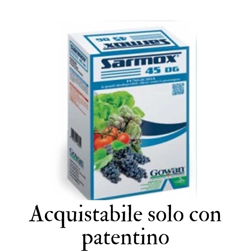 Sarmox 45 DG fungicida kg0,500 CON PATENTINO Sarmox 45 DG fungicida kg0,500 CON PATENTINO