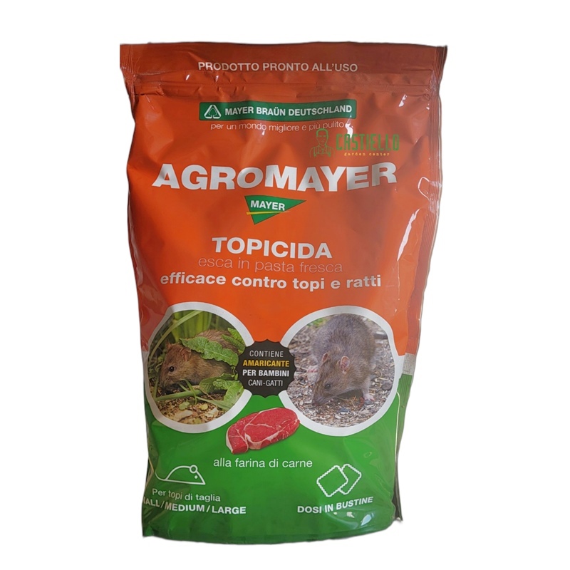 Agromayer Topicida per roditori del sottosuolo kg 1,5