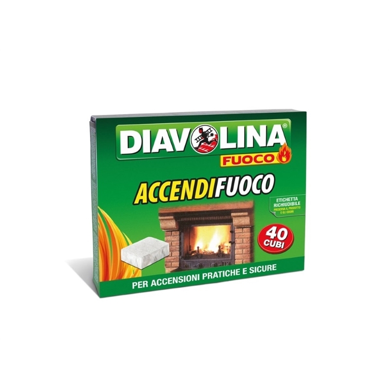 Accendifuoco kerosene diavolina 40 cubi