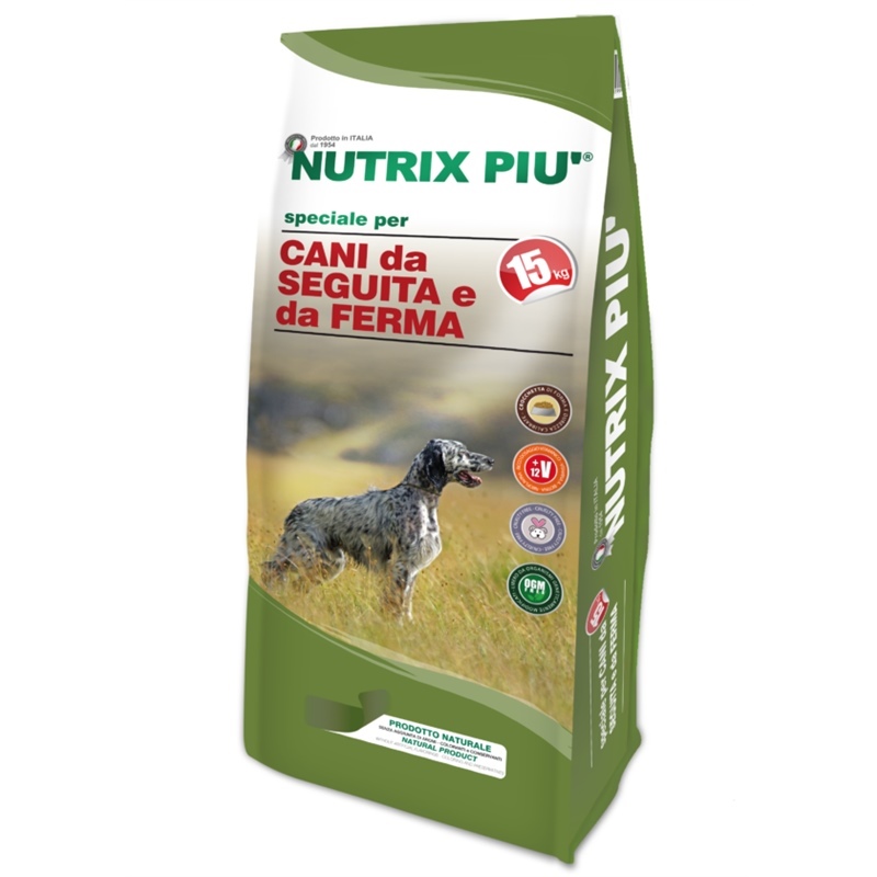 Croccantini special cani da seguita e da fermo 15kg Nutrix più