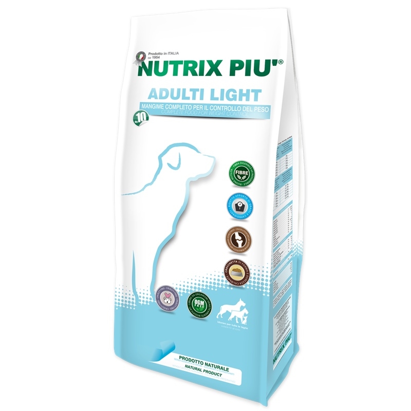Croccantini cani adulti light kg 4 Nutrix Più