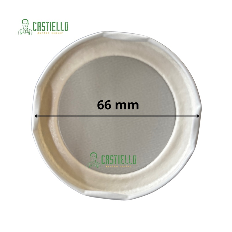 Capsula tappo alto diam:66 per vasi in vetro
