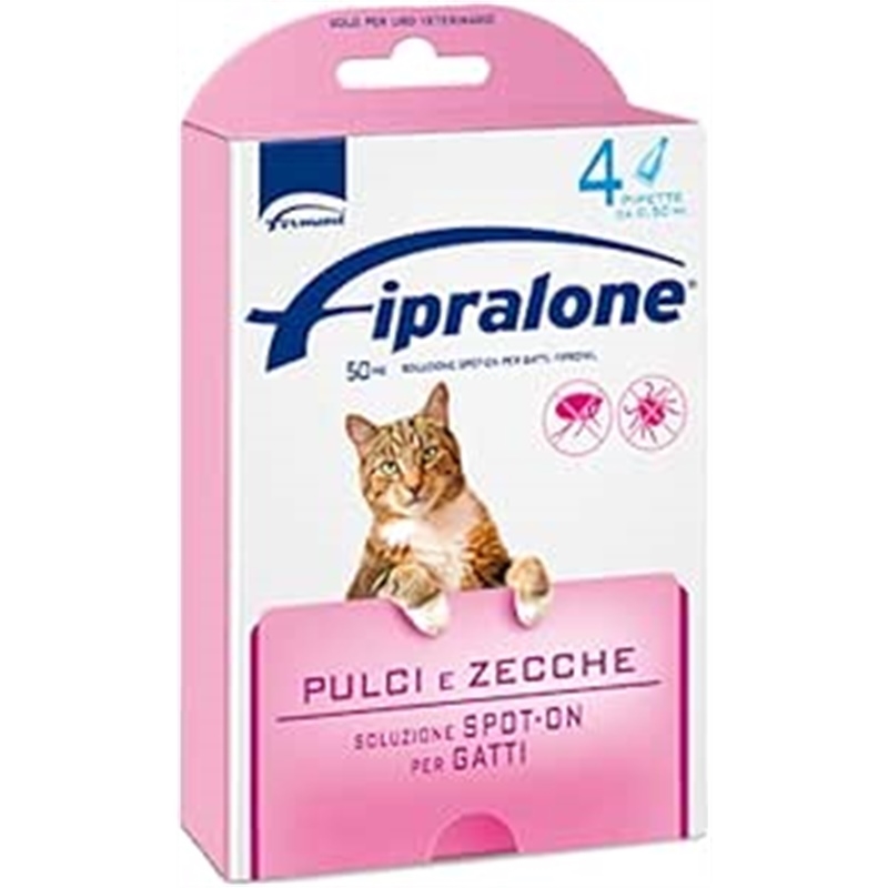 Pipette fipralone soluzione spot on per gatti.
