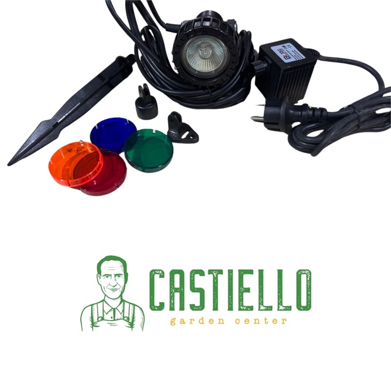 Faro alogeno per laghetti 12V