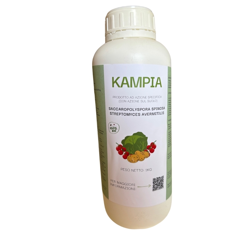 Kampia saccharopolyspora spinosa e streptomyces avermitilis 1lt