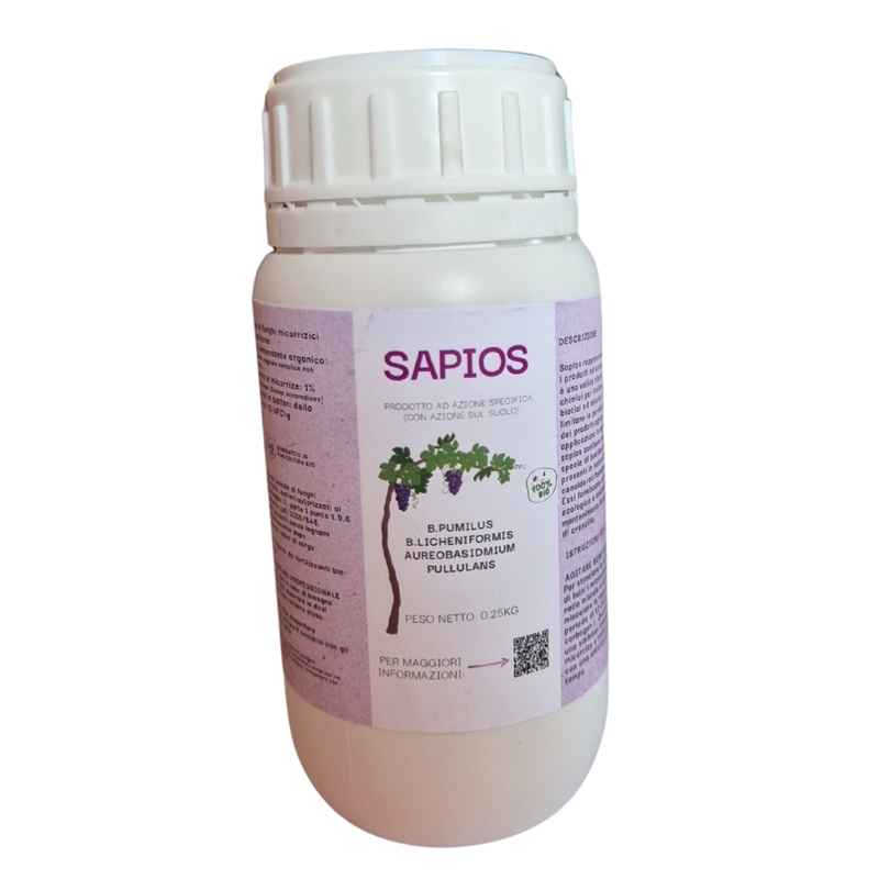 Sapios inoculo di Bacillus Pumilus B.Lichenformis- Aerobasidium Pullulans Sapios inoculo di Bacillus Pumilus B.Lichenformis- Aerobasidium Pullulans