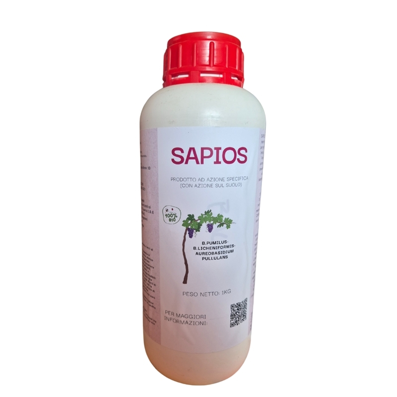 Sapios inoculo di Bacillus Pumilus B.Lichenformis- Aerobasidium Pullulans 1kg Sapios inoculo di Bacillus Pumilus B.Lichenformis- Aerobasidium Pullulans 1kg
