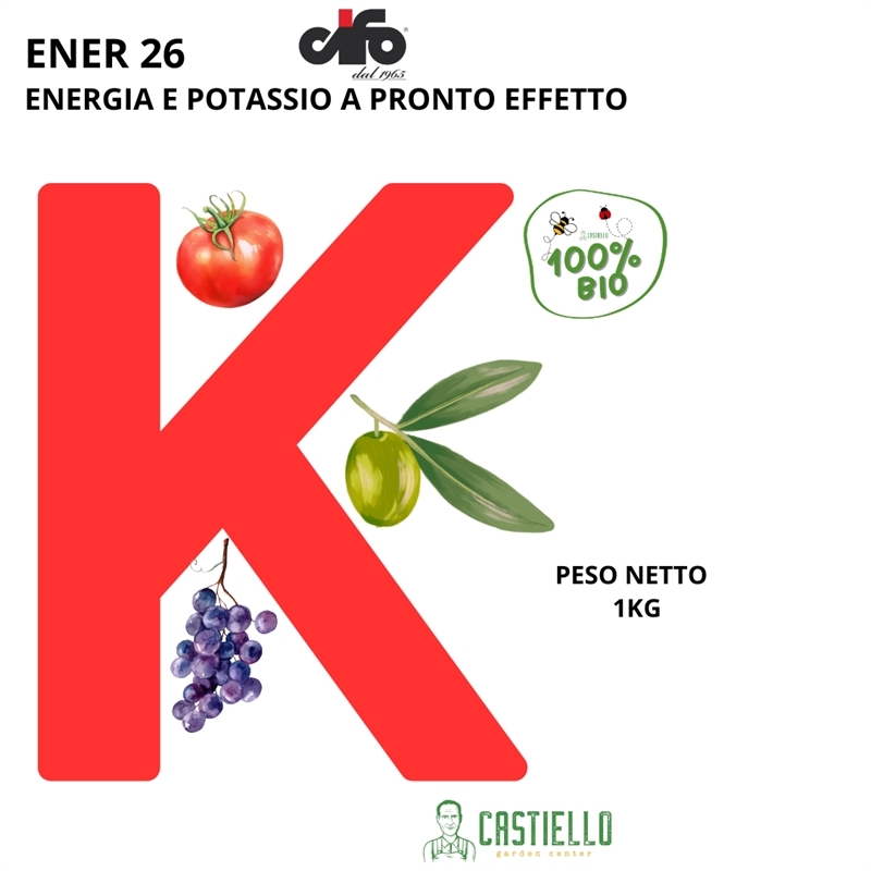 Ener26 potassio biologico 1 kg cifo Ener26 potassio biologico 1 kg cifo