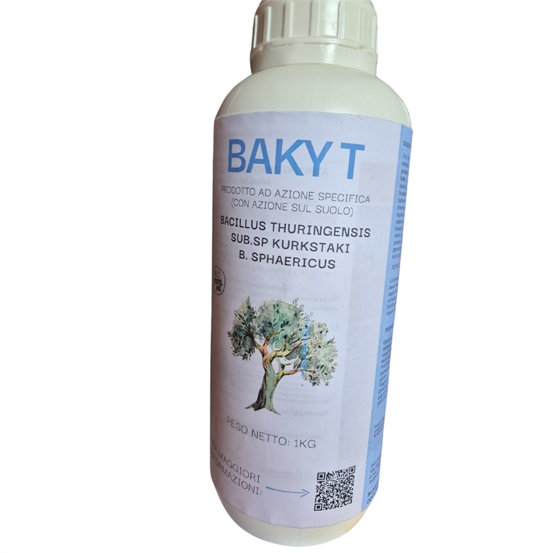 Baky.t lt1 inoculo di funghi e bacillus thuringiensis