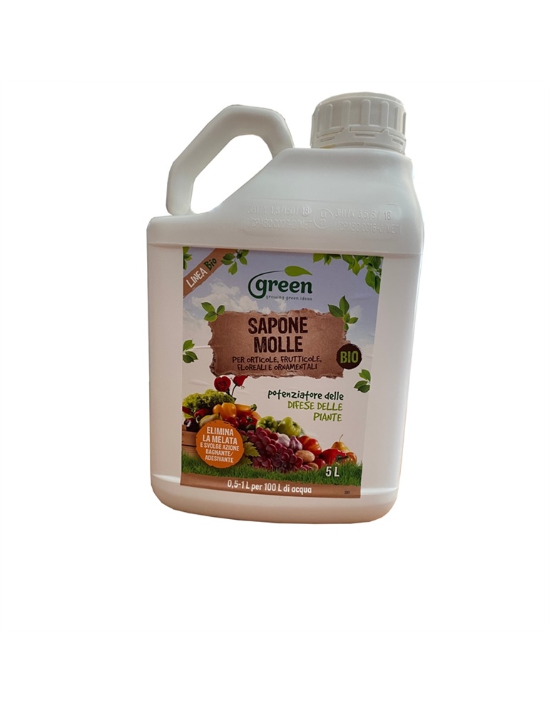 Sapone molle 5lt corroborante bio Sapone molle 5lt corroborante bio