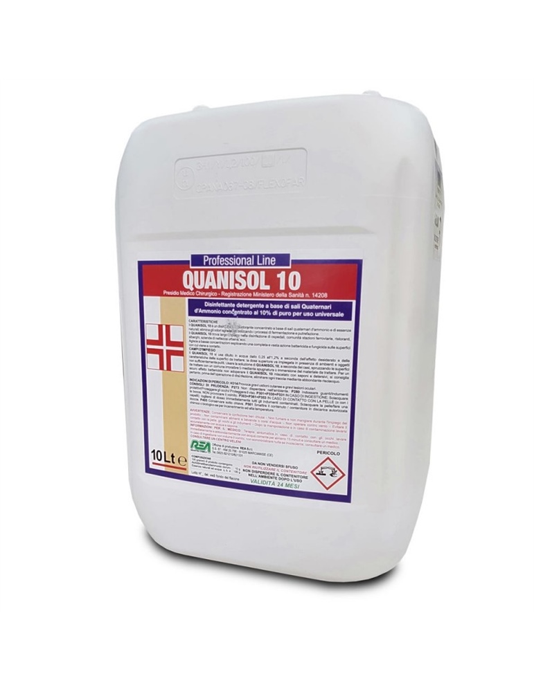 Quanisol 10 disinfettante lt 10 Quanisol 10 disinfettante lt 10