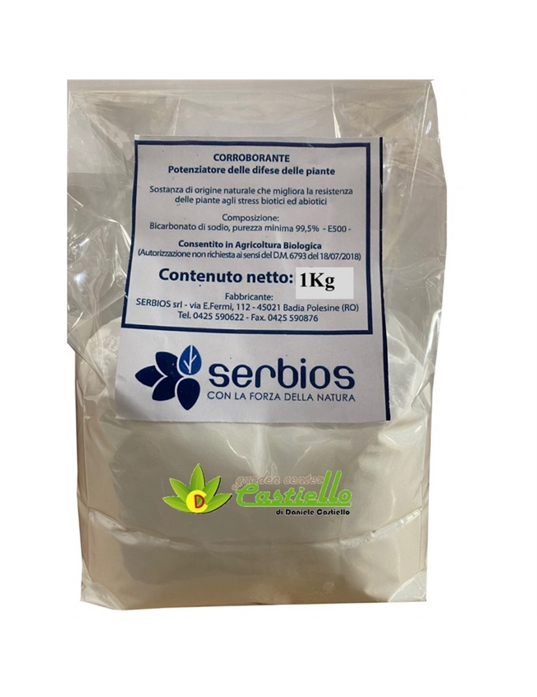 Bicarbonato di sodio serbios KG1 corroborante Bicarbonato di sodio serbios KG1 corroborante