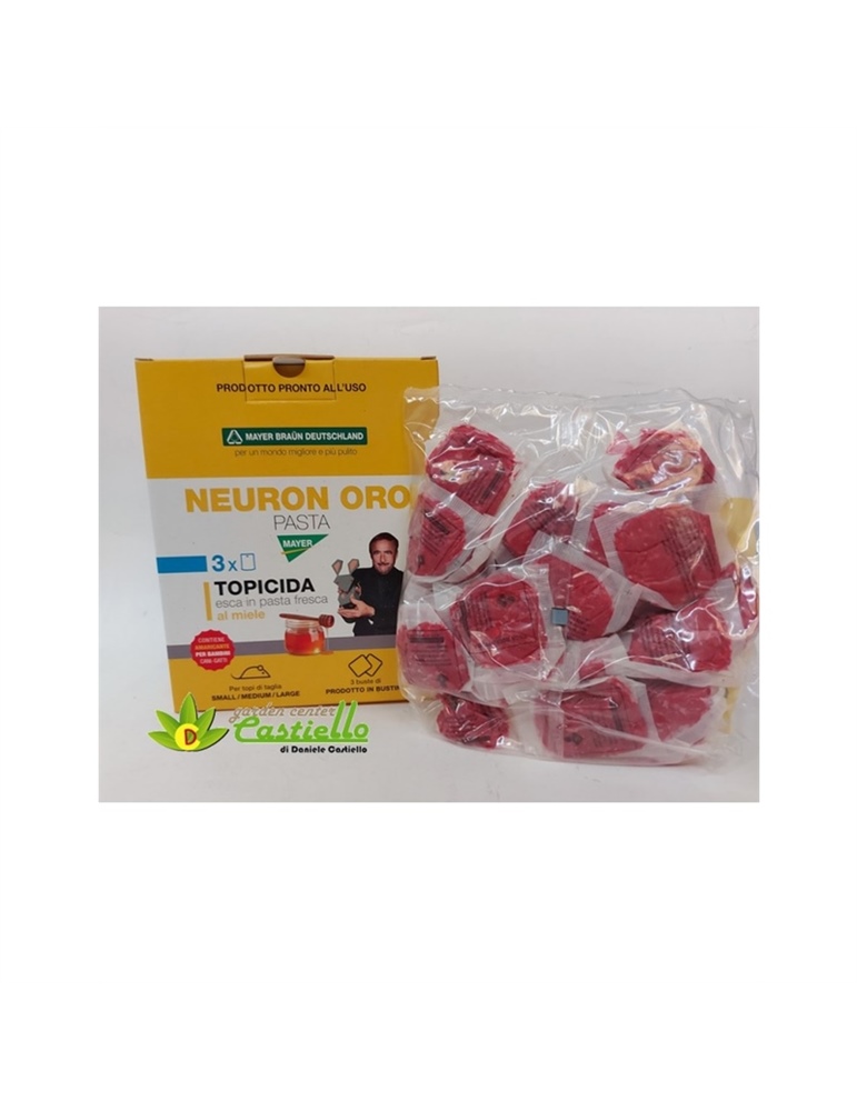Topicida Neuron pasta oro kg 1.5 composto da 3 buste da 500gr Topicida Neuron pasta oro kg 1.5 composto da 3 buste da 500gr