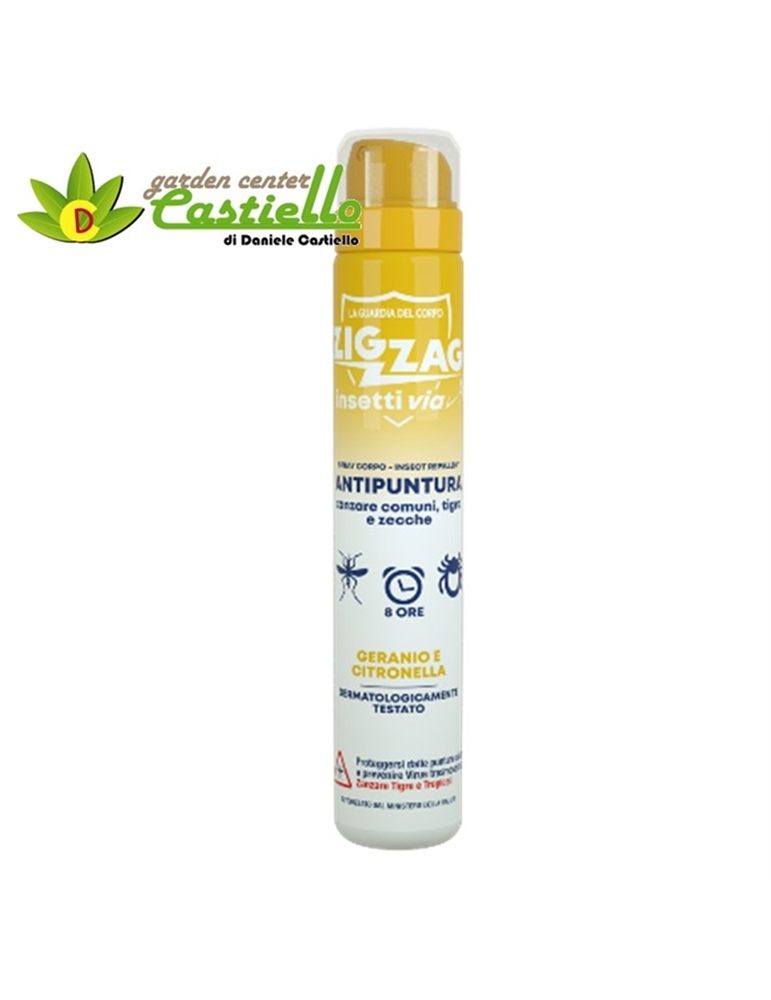ZigZag Antipuntura geranio e citronella ml100 ZigZag Antipuntura geranio e citronella ml100