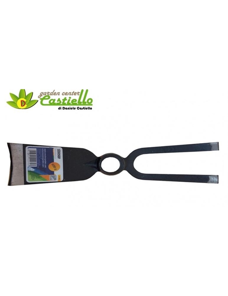 Zappa quadra bidente gr 600 senza manico