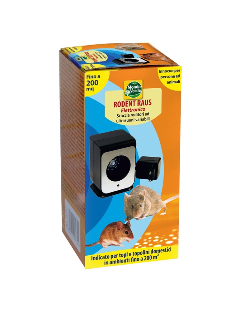 Rodent raus dual dissuasore topi elettronico