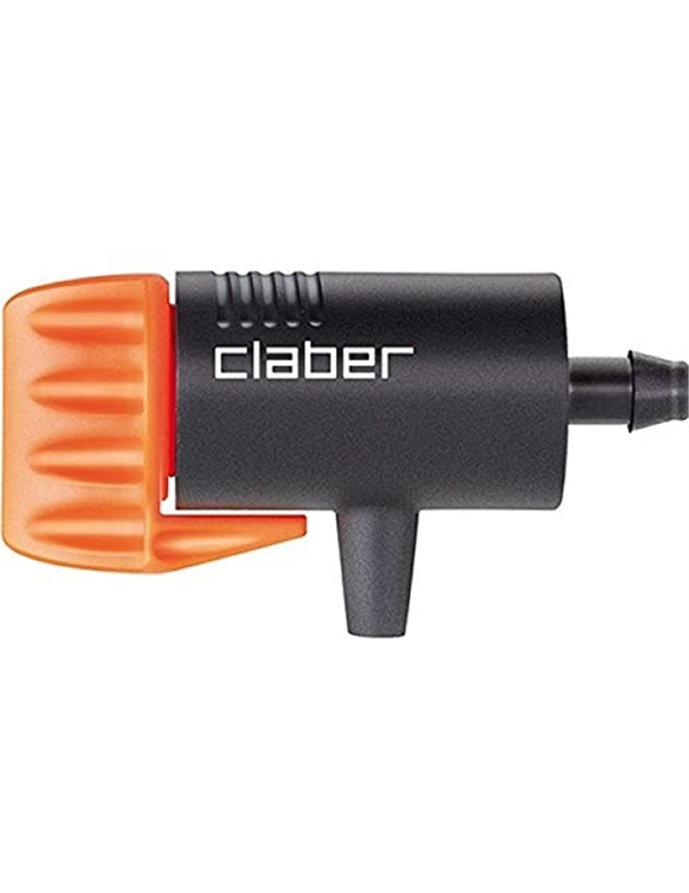 Gocciolatore regolabile Claber 0-6 l/h pz 10 art.91209