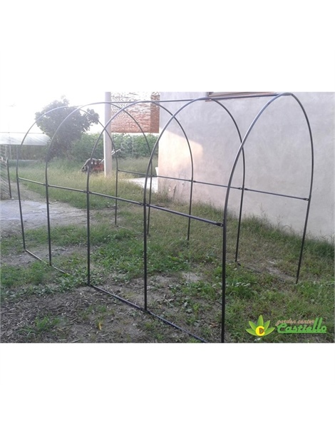 Serra Eterinum per giardino in PVC DIM. 200x175X300 cm