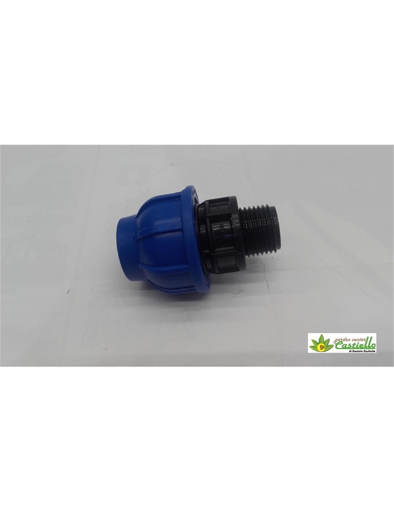 Giunto maschio mm.50x11/2 polietilene
