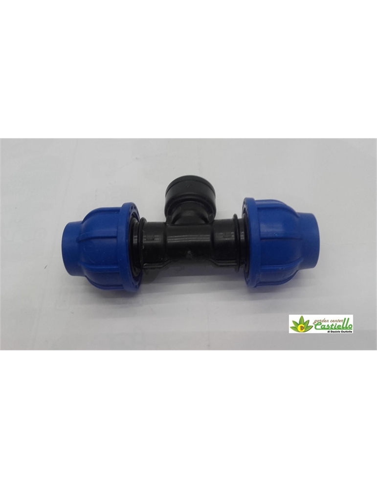 giunto derivazione femmina mm 25X34x25 polietilene