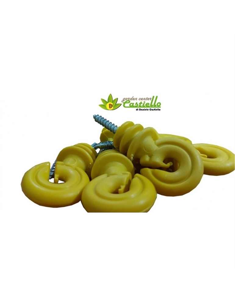 Isolatori anello giallo  pz 25