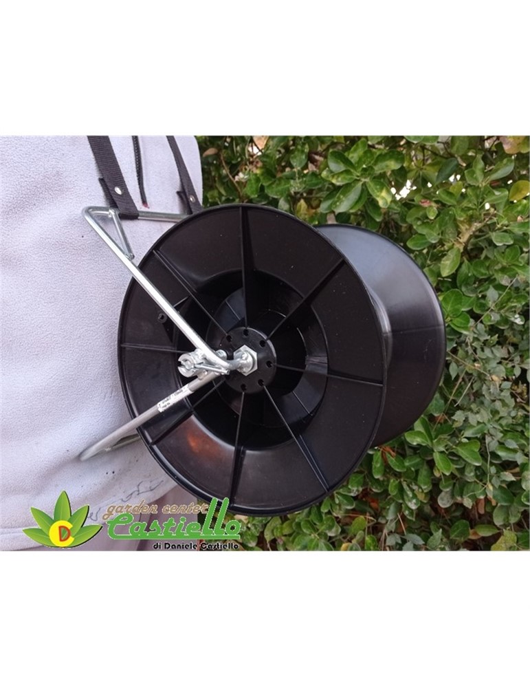 Avvolgifilo recinti elettrici maxi roller con supporto e tracolla Avvolgifilo recinti elettrici maxi roller con supporto e tracolla