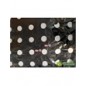 Plastica nera per pacciamatura 6 fori cm 13x13 cipolle e verdure