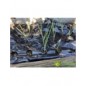 Plastica nera per pacciamatura 6 fori cm 13x13 cipolle e verdure