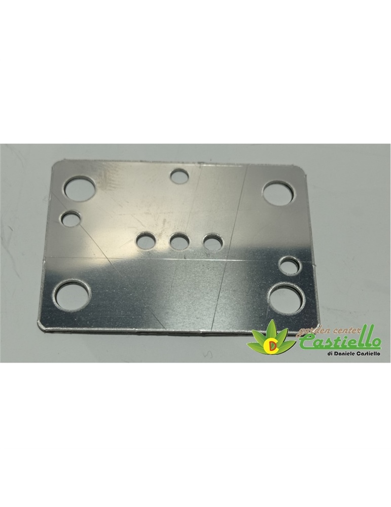 Piastra inox scorrimento pastiglia