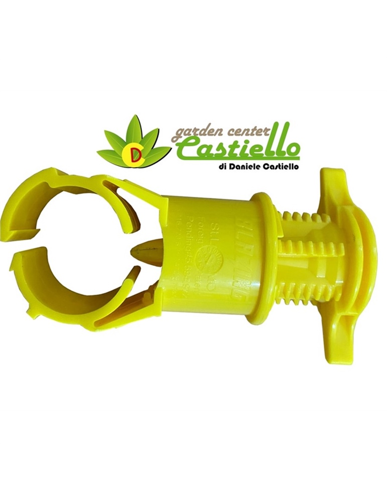 Staffa autoperforante per tubi polietilene mm32x1PC