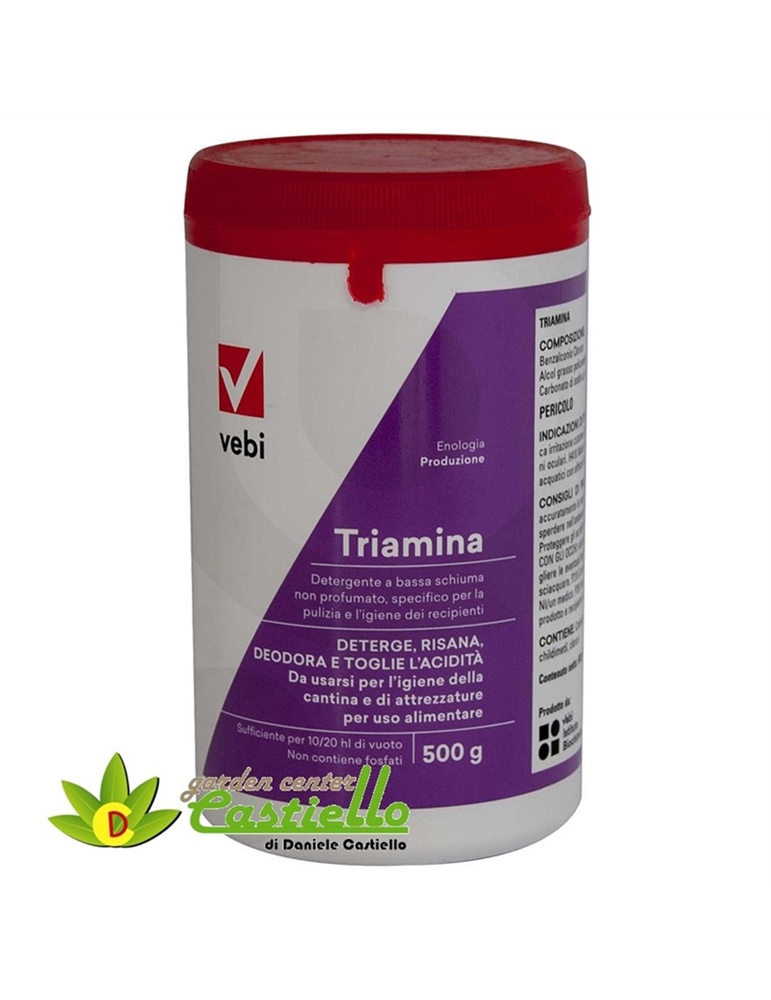 Triamina barattolo detergente disinfettante Vebi gr 500
