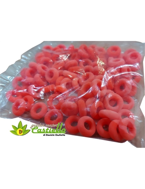 Anelli in gomma per pinza castrazione