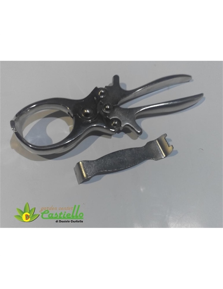 Tenaglia per castrazione a canasce