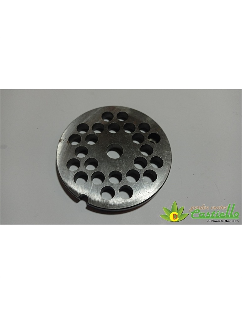 Piastra per tritacarne TC12 fori mm.8