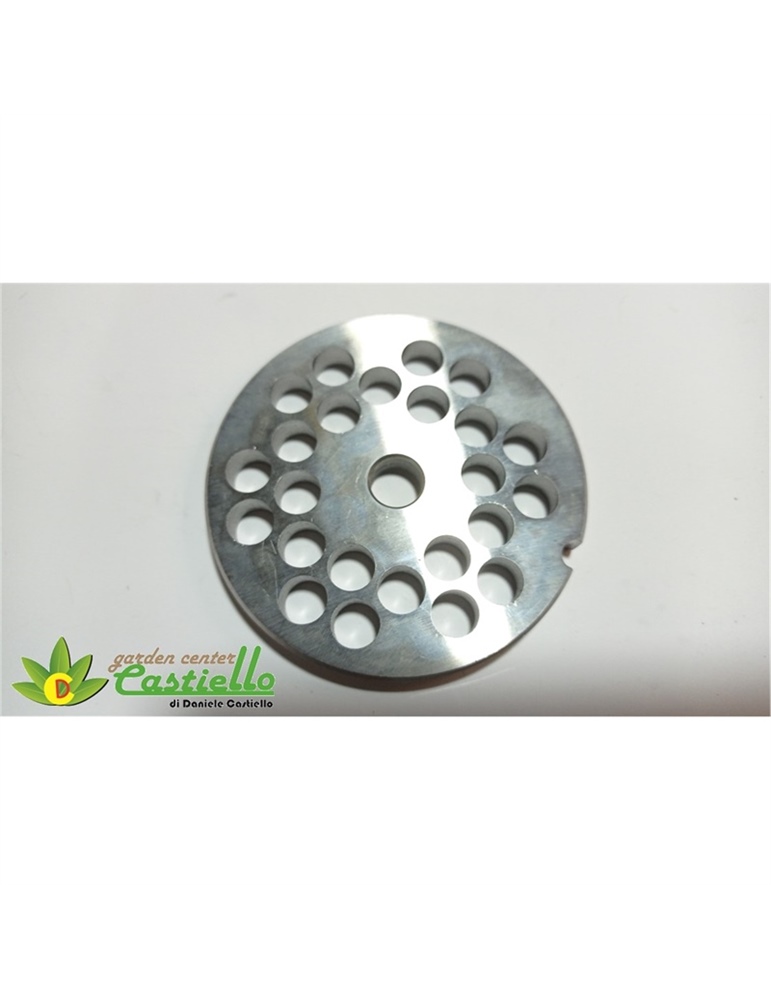 Piastra inox tritacarne TC22 Foro mm10