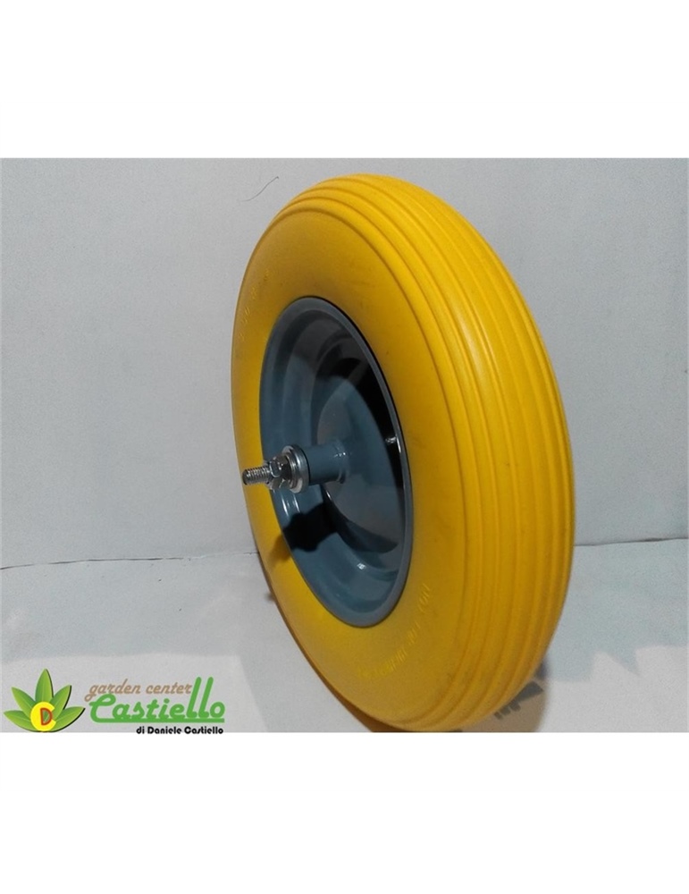 Ruota per carriola piena passo corto
