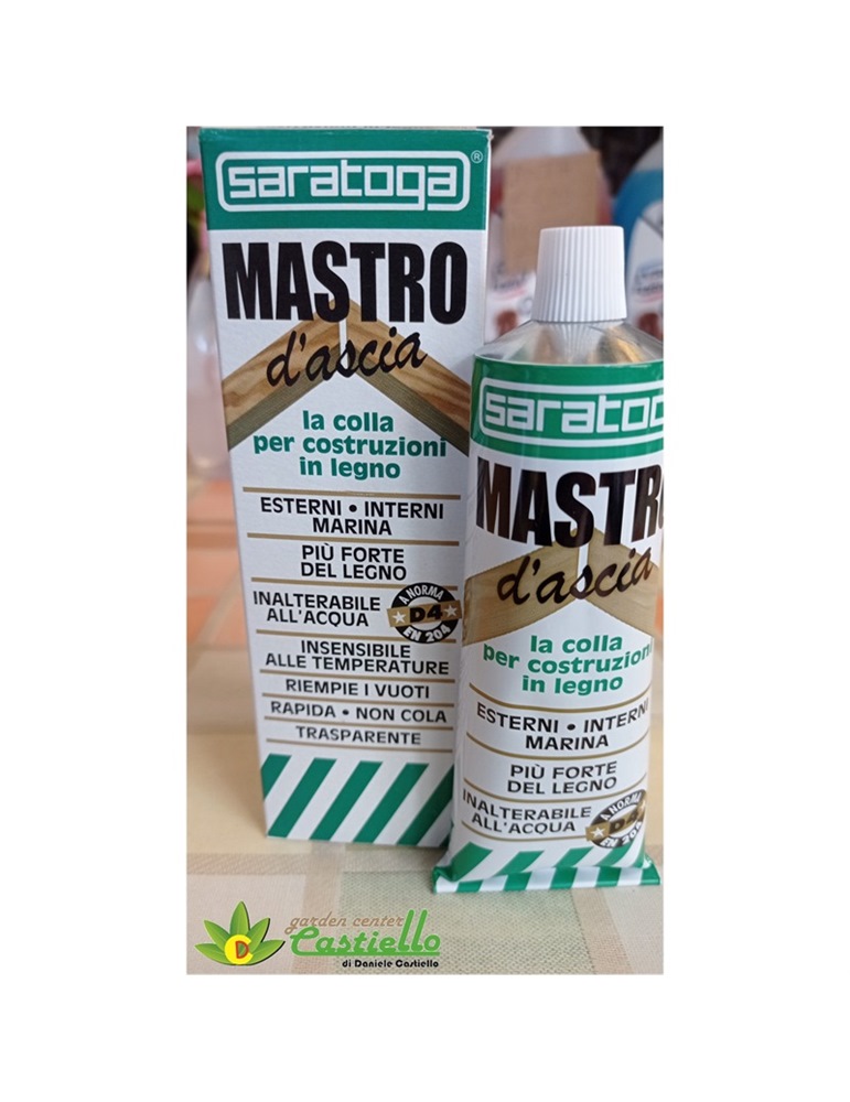 Mastro d'ascia Saratoga colla per costruzioni in legno ml100