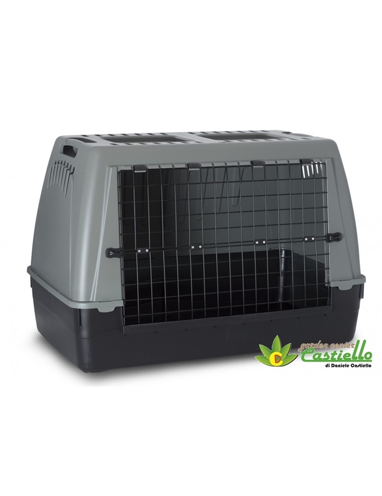 Gabbia per Auto trasporto cani ecoline 43x77x51