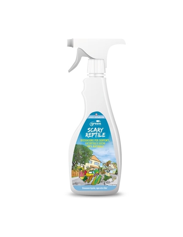 Scary reptile- dissuasore serpenti lucertole e gechi 500ml green ravenna Scary reptile- dissuasore serpenti lucertole e gechi 500ml green ravenna