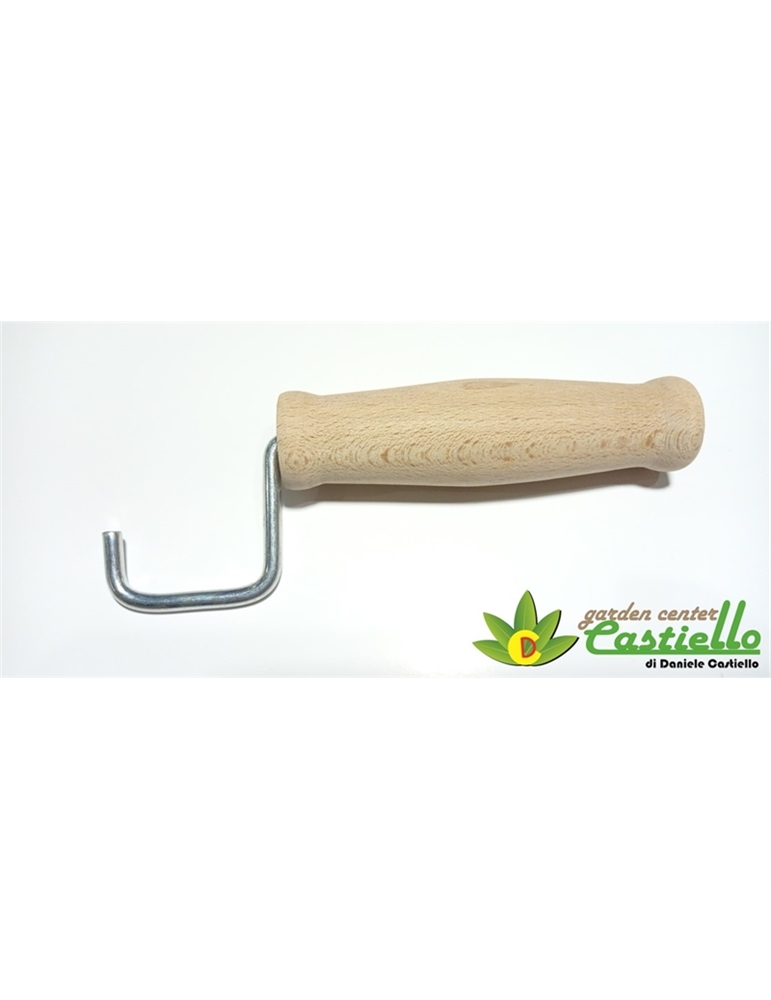 Tiragabbiette tradizionale con manico legno