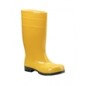 Stivali n.41 antinfortunistica gialli