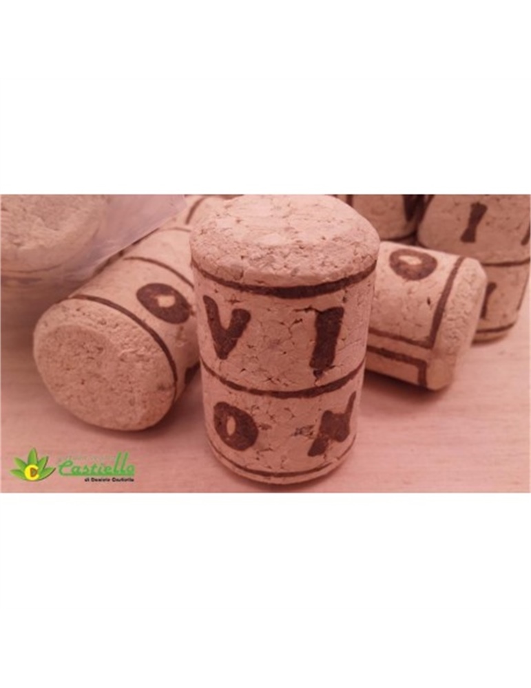 Tappi sughero agglomerato 24x38 100pz