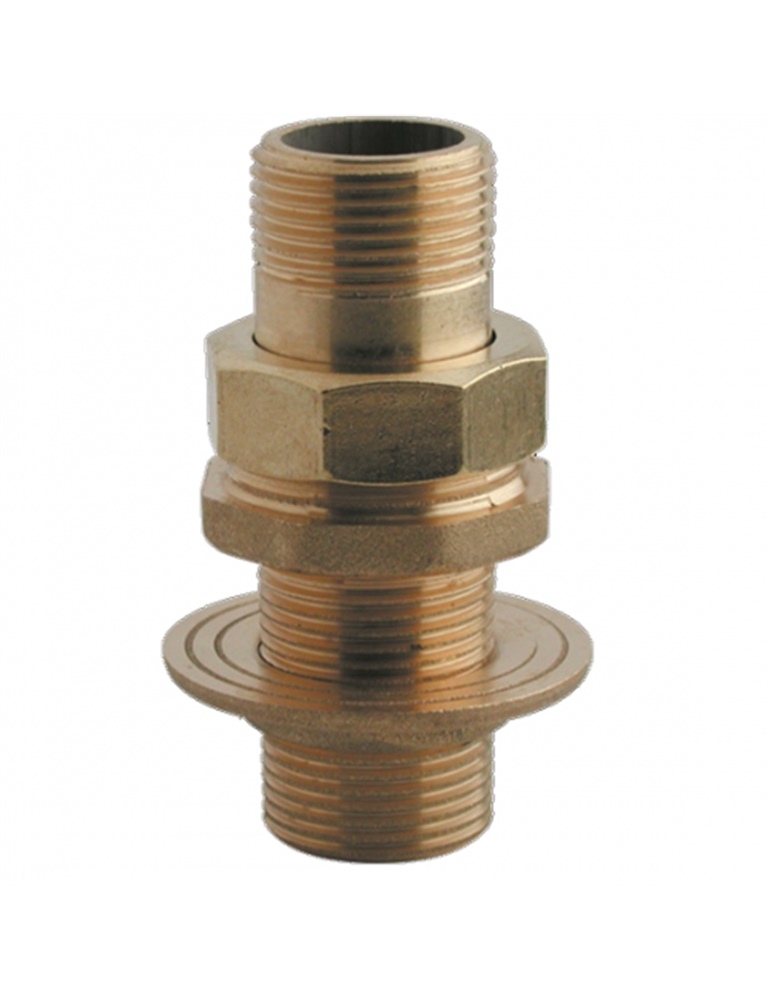 Raccordo a cassone in ottone 3/4"
