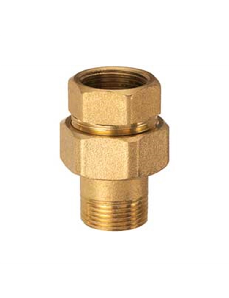 Raccordo 3PZ Dritto maschio femmina 3/4 ottone