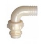 Raccordo nylon 3 pezzi curvo 1x30